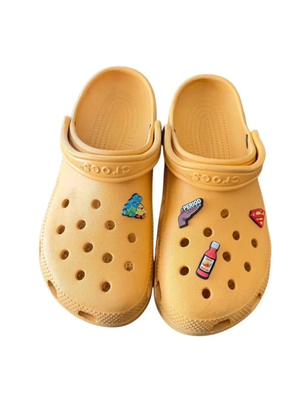 Justin Bieber x Crocs Drew House Classic Clog Yellow Limited Edition size 10